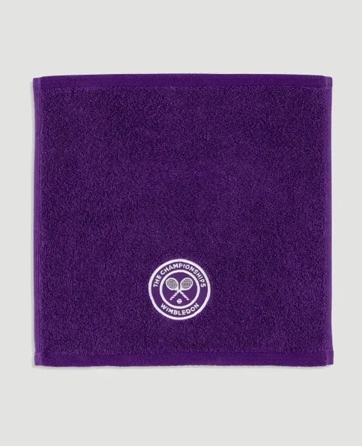 Classic Green and Purple Face Towel